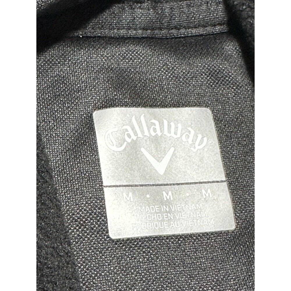 Callaway Hoodie Mens Size Medium Sweatshirt Spellout Logo Golf Pullover Hood - Picture 3 of 9